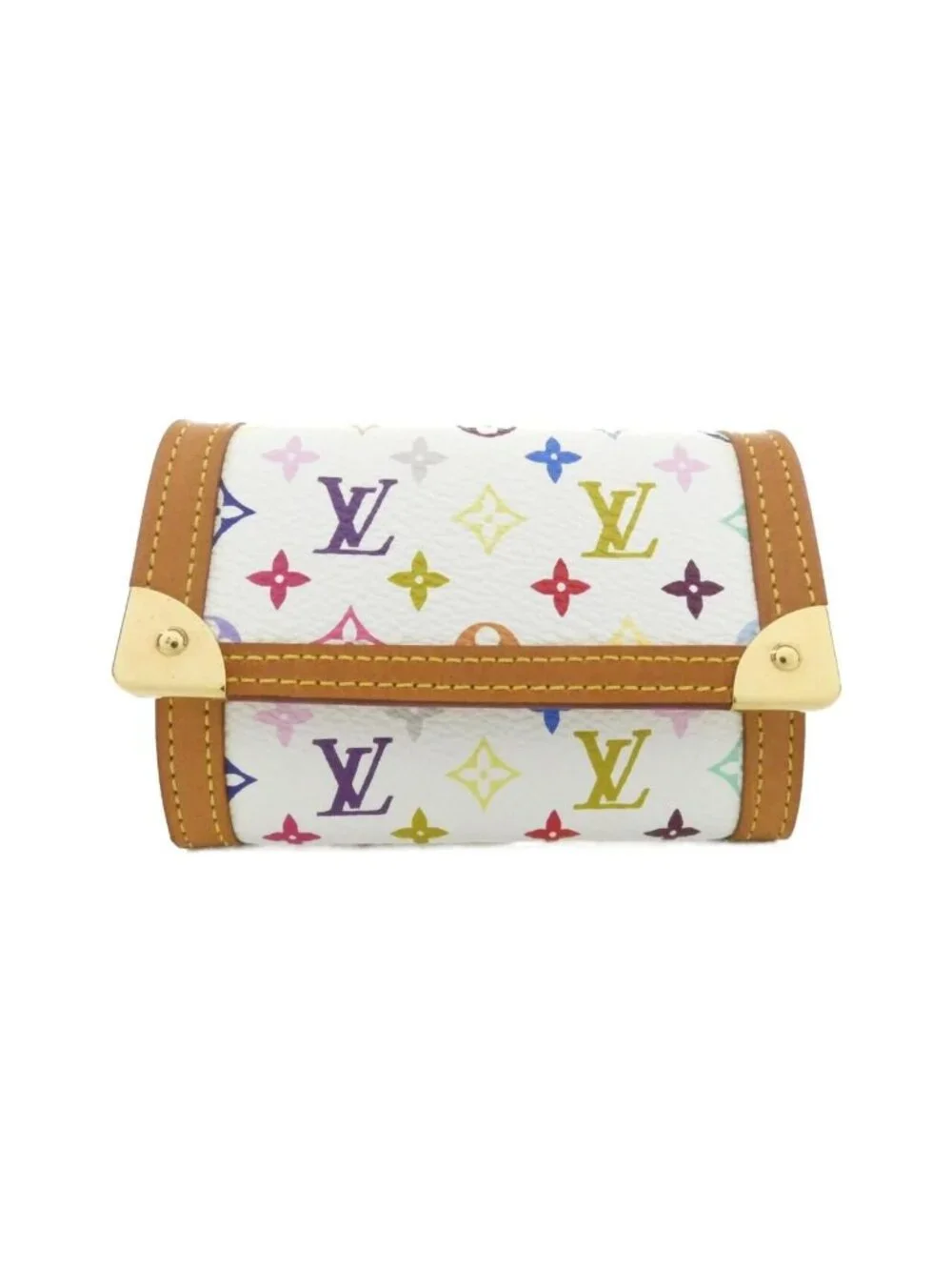 Louis Vuitton Multicolor Porte Monnaie Pla Coin Purse